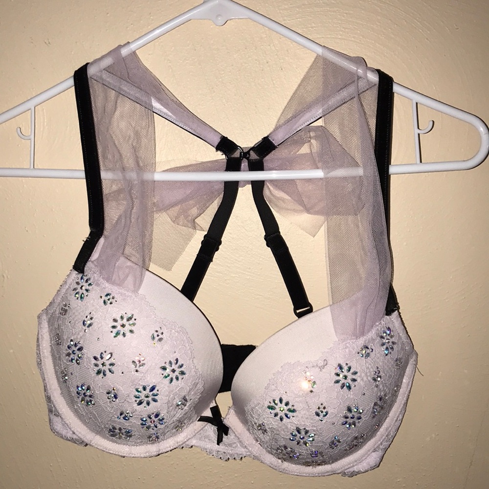 White Bridal Bra